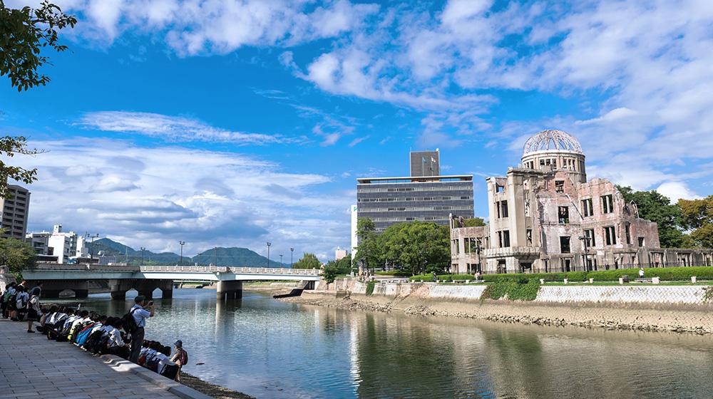 景點1.原爆圓頂、廣島和平紀念資料館
